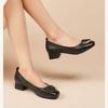 Zapatos Planos Bajos de Nuevo Estilo 2026 sin Cordones para Mujer, Elegantes con Hebilla Cuadrada, Versátiles para Commuter con Suela Suave