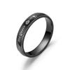 Anillo de Pareja Europeo y Americano Transfronterizo Su Rey Su Reina Acero de Titanio Anillo de Zirconio Anillo de Corona Venta al por Mayor