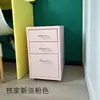 Armario de Almacenamiento de Hierro Forjado para Sala de Estar y Dormitorio, Gabinete de Cajones Multicapa para Niñas, Linda Cómoda, Armario de Almacenamiento Combinado de Pie
