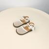 Sandalias para Niña 2026 Nuevos Zapatos de Verano para Niña, Zapatos Tejidos de Princesa con Punta Cerrada, Zapatos de Suela Suave para Niñas Pequeñas
