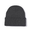 Chapéu de Lã Tricotado Liso de Cor Sólida com Fio Prateado, Chapéu de Acrílico Engrossado Antifrio, Chapéu Casual para Uso ao Ar Livre e no Trajeto