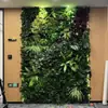Pared Vegetal de Simulación Pared de Plantas Verdes Pared de Flores Pared de Fondo de Plantas Verdes Decoración de Cabecera de Puerta Flores Artificiales Césped de Plástico Decoración de Pared Paquete