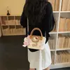 Bolsa cuadrada pequeña, bolso de hombro único de nicho, bolso cruzado nuevo elegante y simple 2026, lindo, popular, moderno, a la moda, versátil para el verano