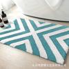Alfombras de Piso Absorbentes Gruesas para Baño Transfronterizas, Alfombras de Puerta para Baño, Alfombras Antideslizantes para Inodoro, Alfombras de Puerta de Entrada, Alfombras para el Hogar