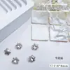 Venta al por mayor de joyas para uñas, transparentes, grandes diamantes con punta inferior, Super Flash, hacha torcida, gotas de agua, mariposa cuadrada gorda, accesorios para uñas de diamante blanco