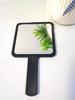 Espelho de Beleza de Mão, Espelho de Maquiagem Portátil com Cabo, Presente Portátil, Espelho de Mão, Espelho de Dupla Face para Uso Doméstico, Penteadeira