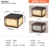 Lámpara de Cabeza de Columna Estilo Chino Nuevo para Patio de Villa, Impermeable para Valla Exterior, Columna de Pared para Paisajismo, Iluminación Solar LED para Exteriores