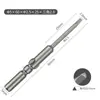 Broca para Parafusadeira Elétrica 801, Ponta Triangular para Parafusadeira Elétrica, Cabeça de Parafusadeira Elétrica de 60mm de Comprimento, Broca de Parafusadeira Magnética Endurecida de 5mm