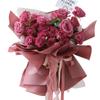 Novo estilo de papel de modelagem buquê redondo Kaffin papel em relevo engrossado impermeável papel de embrulho presente flor embalagem material lote