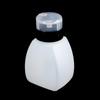 Arte de unha 250ml frasco de corpo plano de apertar design de aperto portátil com trava removedor de esmalte e outros frascos menores