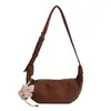 Exquisitos y Modernos Bolsos de Mujer de Nicho 2026 Nueva Moda Bolso Cruzado Versátil Primavera y Verano Popular Bolso Croissant de Alta Venta