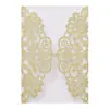 Tarjetas de Felicitación para el Día de San Valentín Transfronterizas Europeas y Americanas en Stock, Invitaciones de Papel con Purpurina de 250g, Invitaciones de Boda Cortadas con Láser