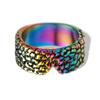Anillo de acero inoxidable con patrón tridimensional vintage de AliExpress al por mayor Europa y Estados Unidos heavy metal anillo de titanio joyería para hombres y mujeres
