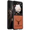 Funda para Teléfono Plegable Glory Magic V con Cabeza de Ciervo, Funda Protectora Pequeña Plegable Glory Magicvflip, para Negocios