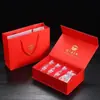 Copo Moutai, copo de vinho pequeno, copo de vidro de cristal, conjunto de decantador de bebida de dose única de 10ml, conjunto de sete peças, branco
