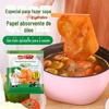 [O mesmo que Miaojie] Papel Absorvente de Óleo e Pano Absorvente de Óleo Específicos para Cozinha para Remover Óleo e Espuma para Reduzir a Ingestão de Gordura