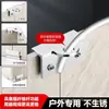 Varilla de Fibra Reforzada Caja de Plantación de Azulejos de Aleación de Aluminio Engrosada Marco de Esquina Base Elevada Juego con Accesorios de Empalme a Presión