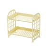 Estante de escritorio cocina dormitorio baño oficina estante organizador doble para almacenamiento de cosméticos una generación de cabello