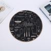 Manteles Transfronterizos Redondos de Goma de 38 cm para Mesa de Comedor Vajilla con Borde Fabricante Mayorista Antideslizantes Resistentes al Calor Manteles para Uso Doméstico
