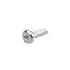 Tornillos Métricos Avellanados de Cabeza Redonda Plana Hexagonal Avellanados para Muebles Tornillos de Cabeza Panorámica Cabeza Plana Grande Borde Biselado Tornillos de Bloqueo