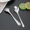 Colher de Renda em Aço Inoxidável, Colher de Melancia, Colher Comercial, Colher de Cabo Longo, Colher para Comer de Estudante Adulto em Cafeteria, Colher de Sopa, Colher
