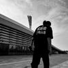 KANYE Kanye mismo estilo Vultures2 Haikou rodeando al personal de la audición en la calle principal camiseta suelta de manga corta