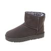 Botas de nieve para mujer 2022 Invierno Versión coreana de las nuevas botas cortas planas cálidas gruesas botas casuales de algodón para mujer al por mayor
