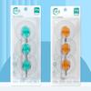 Ganchos Transparentes, Ganchos Adhesivos sin Taladro, Cinta Adhesiva Fuerte, Clavos sin Rastro, Ganchos para Dormitorio, Baño, Cocina, Ganchos de Acero Inoxidable