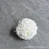 Flor de crisântemo de veludo de neve de cabeça única arco de flores de estrada de teto de auditório de casamento decoração flor artificial flor de simulação de casamento bola de cebolinha