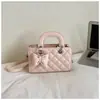 Bolso acolchado estilo Chanel para mujer, Nuevo de Primavera 2026, Bolso de Hombro de Alta Gama Trendy Lady Dior, Bolso Cruzado para Viajar