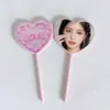 Espejos de Mano Personalizados con Temática de Amor, Espejos de Maquillaje Portátiles, Regalos Corporativos, Recuerdos, Obsequios de Belleza, Venta al por Mayor de Fábrica