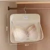 Organizador de armazenamento de calcinhas e roupas íntimas, Organizador de sutiã para pendurar específico para guarda-roupa, Bolsa de rede para armazenamento de meias