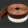 Tira de Vedação para Fresta de Porta Silicone Autoadesiva Porta e Janela Vidro à Prova de Vento à Prova de Poeira à Prova de Som Tira Multifuncional para Base de Porta Venda Direta de Fábrica