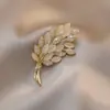 Broche de Perla de Cristal para Mujer, Corsage Completo de Diamantes, Pin Grande, Hebilla para Chal, Pin de Solapa Estilo Coreano, Accesorio para Vestidos, Tulipán