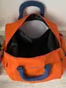 Bolsa de viagem leve de grande capacidade, bolsa de mão com alça transversal, bolsa para yoga e fitness, mala de armazenamento portátil de alto estilo