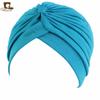 Gorro con pañuelo para mujer, Gorro para cuidado del cabello, Gorro tipo turbante, Gorro, Gorro base Tjm-24