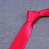Corbata de salsa mute 8cm grupo corbata de satén corbata de hombre azul liso boda negocios monocromática padrino