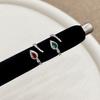 Anel Cobra Zircônia Brilhante Diamante Flash Luxo Leve Prata Anel de Dedo Aberto Textura de Alta Qualidade Simples Versátil Moda Joia Cool para Mulheres