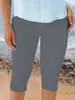 Leggings Esportivos Populares Europeus e Americanos Transfronteiriços, Tamanhos Grandes 1Xl-5Xl, Calças Capri para Corrida Respiráveis e Confortáveis com Cintura Regular