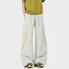 Ropa Nueva de Hombre Primavera 2026, 100% Fibra de Poliéster, Aproximadamente 170g, Tela de Montañismo, Pantalones Rectos Holgados