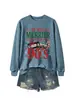 Era más alegre en la tienda independiente Amazon Wish, sudaderas casuales y versátiles para mujer de otoño e invierno
