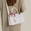 Bolsa Feminina de Brocado Zhuang de Guangxi Patrimônio Cultural Imaterial Grande Capacidade Bolsa para Mãe 2026 Novo Modelo Bolsa de Ombro Único Transversal de Mão