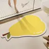 Alfombrilla de suelo de barro de diatomeas de dopamina linda y divertida alfombrilla para puerta de baño de dibujos animados para el hogar baño absorbente antideslizante