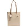 Bolso Tote Simple de Color Sólido de Moda Bolso de Hombro para Mujer Nuevo Bolso de Hombro Casual Coreano de Nicho Bolso de Mano Texturizado