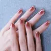 Liquidação EspecialUnhas Usáveis Totalmente Feitas à Mão Novo Estilo Clareamento Suave Olho de Gato High-End Estilo Curto Aluno Tapete
