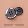 Botones Cóncavos de Resina de Cuatro Agujeros para Ropa, Pantalones, Trajes, Camisas, Pantalones, Botones de Camisa, Botones, Jinda