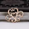Accesorios hechos a mano DIY 24k color oro real retenedor tocado corona de fénix enlace de borla colgante Hanfu antiguo B499