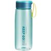 Vaso de agua de plástico Fuguang, hervidor deportivo para fitness para niños y estudiantes, verano, simple, con cuerda, compacto, portátil, al por mayor