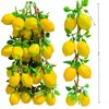 Legumes Simulados, Pimentas, Batatas Falsas, Milho, Alho, Amendoins, Abóboras, Cordas para Pendurar, Modelos de Decoração para Restaurante de Quintal de Fazenda