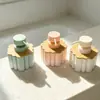Dispensador de jabón de mano con patrón de mármol/color degradado con caja de color